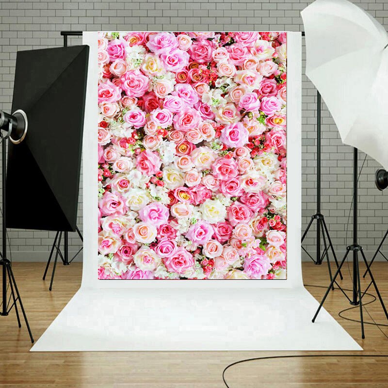 Cloth Flower Photography Background Cloth Flower Backdrop Studio Decor Video Photo Studio Photography Accessories