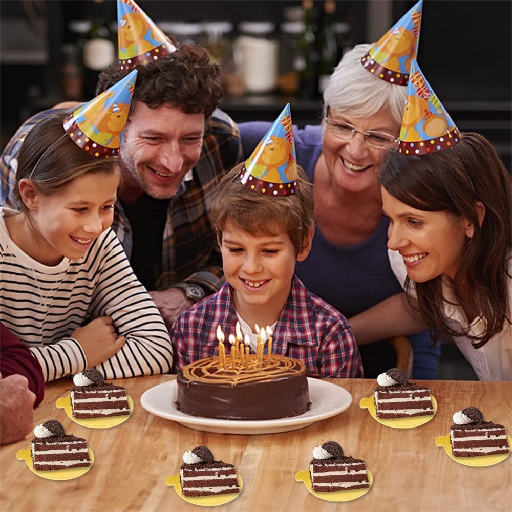 50/100PCS Mini Paper Cake Base Round Gold Mousse Cake Cardboard Dessert Cupcake Display Plates Party Supply Kitchen Accessories