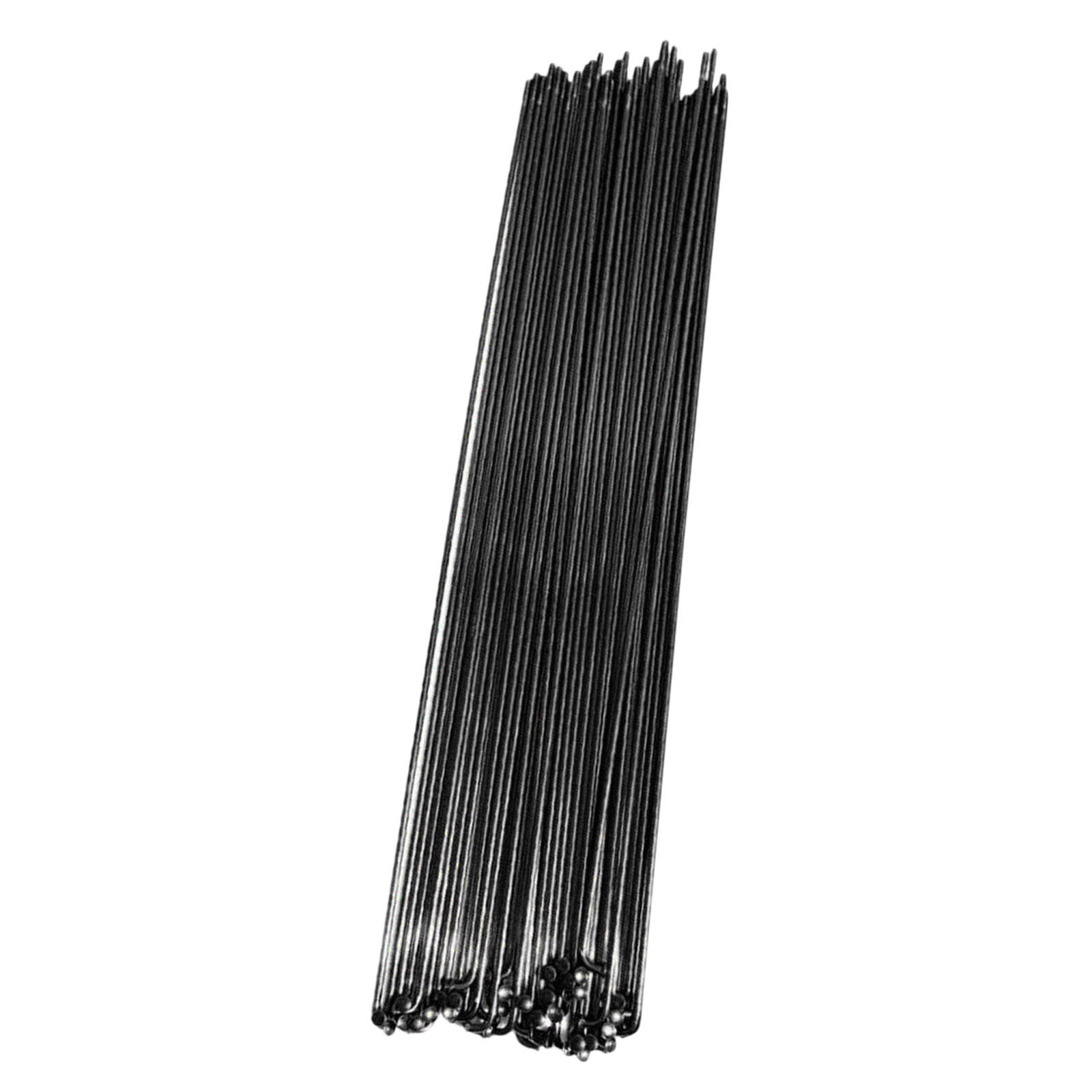 Ensemble de 36 rayons de roues de bicyclette, 268mm/273mm/280mm, pièces de roues de bicyclette de route et de vtt: 268mm Black 36PCS