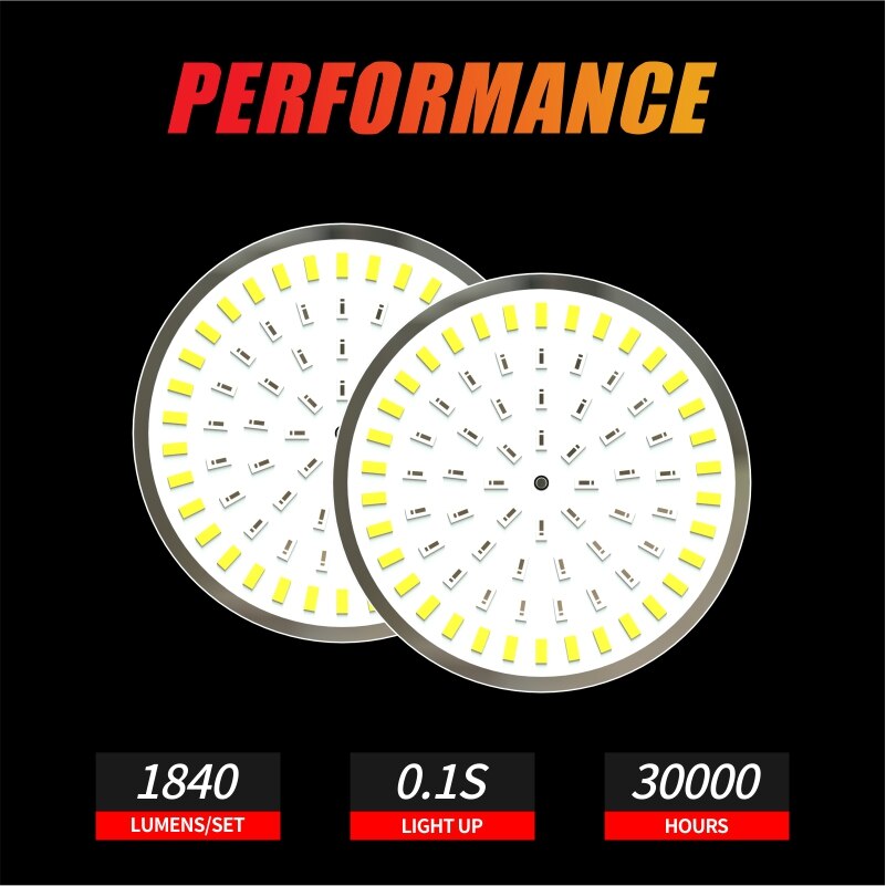 Clignotants de moto pour Harley Davidson Sportster 1156 1157 XL Iron Electra Glide CVO Road King Road Glide 883 1200 Route101