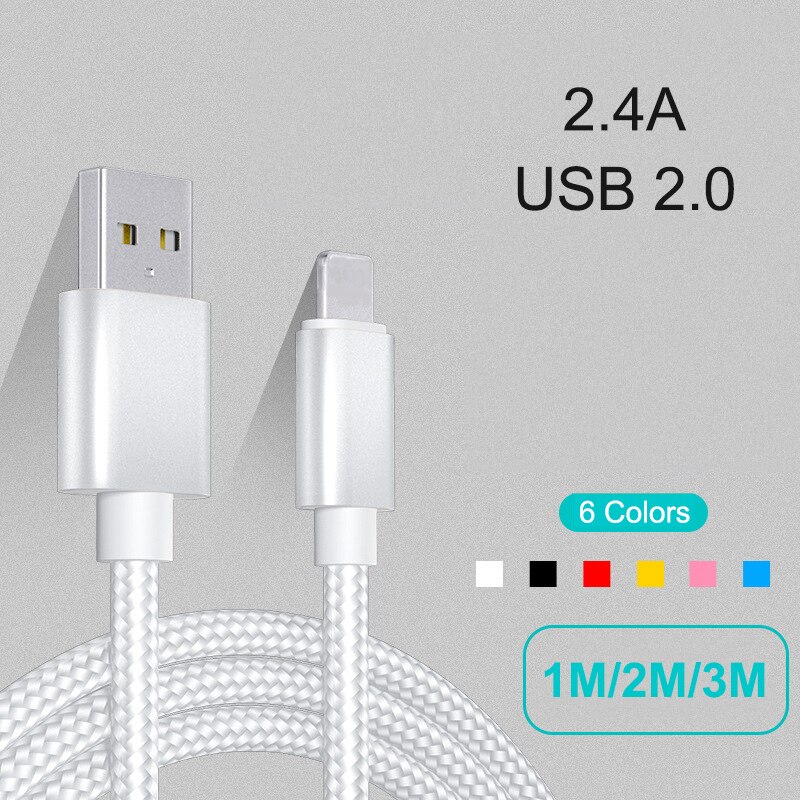 1m 2m 3m USB Type-C Data Cable Fast Charging Transfer Data For Huawei P10/P20/P30 Xiaomi Honor Mobile Phone Nylon Digital Cables