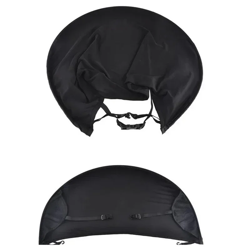 Parasole per passeggino Nero Tenda universale Visiera parasole Copertura per baldacchino Ombrello antivento per bambini Copertura per protezione solare Accessori per passeggino