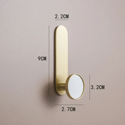 Goldene Garderobe Haken Messing Haken Wand Kleidung Hut L Aufhänger für Schlafzimmer Küche Badezimmer Verschiedene Farben Dekor Wohnaccessoires: Bronze