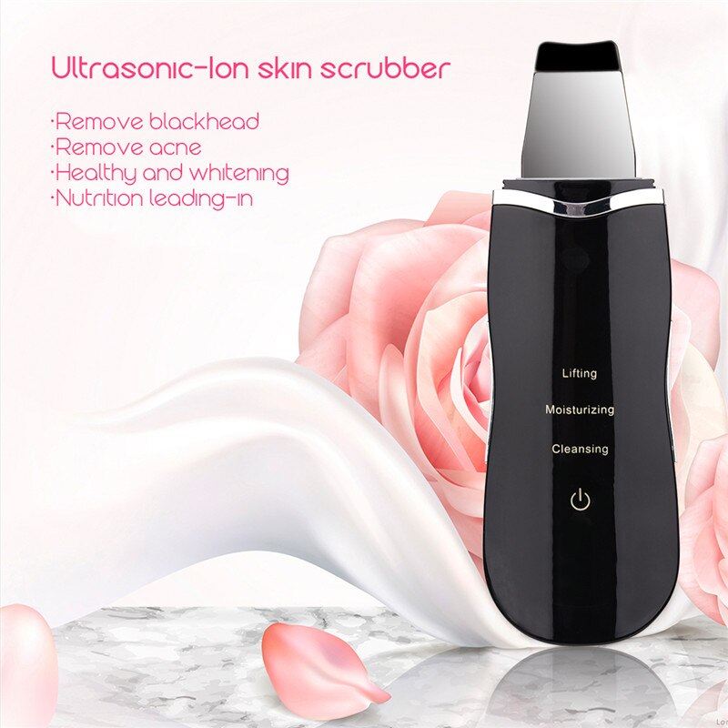 Ultrasons Ion visage nettoyage peau épurateur visage nettoyant peau Peeling points noirs enlèvement pores nettoyant visage peau blanchissant ascenseur