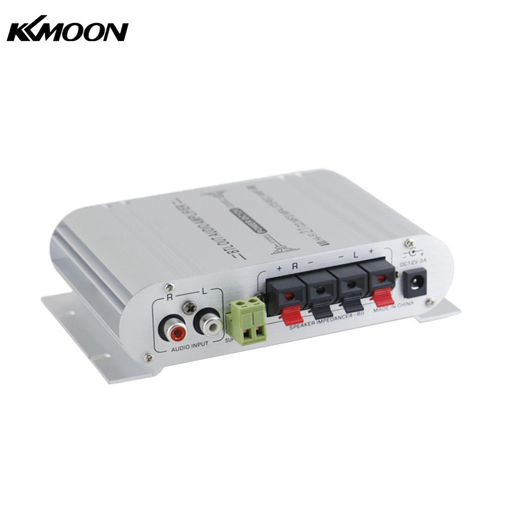 Mini Digital Hi-Fi Power Amplifier 2.1CH Subwoofer Stereo Audio Player Car Motorcycle Home Power Amplifier