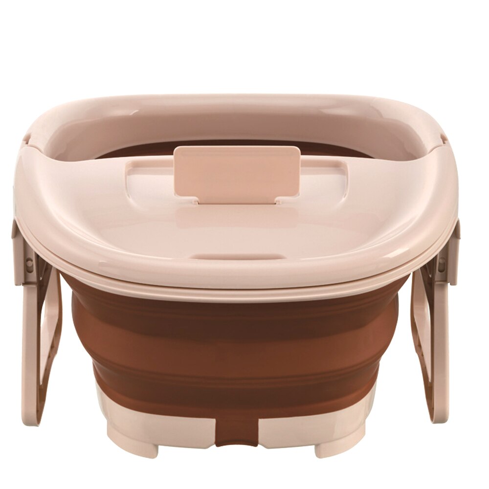 Foldable Foot Bath Barrel Foot Basin Bucket PP Folding Bucket Container Foot Tub Winter Water DIY Spa Foldable Massage Basin