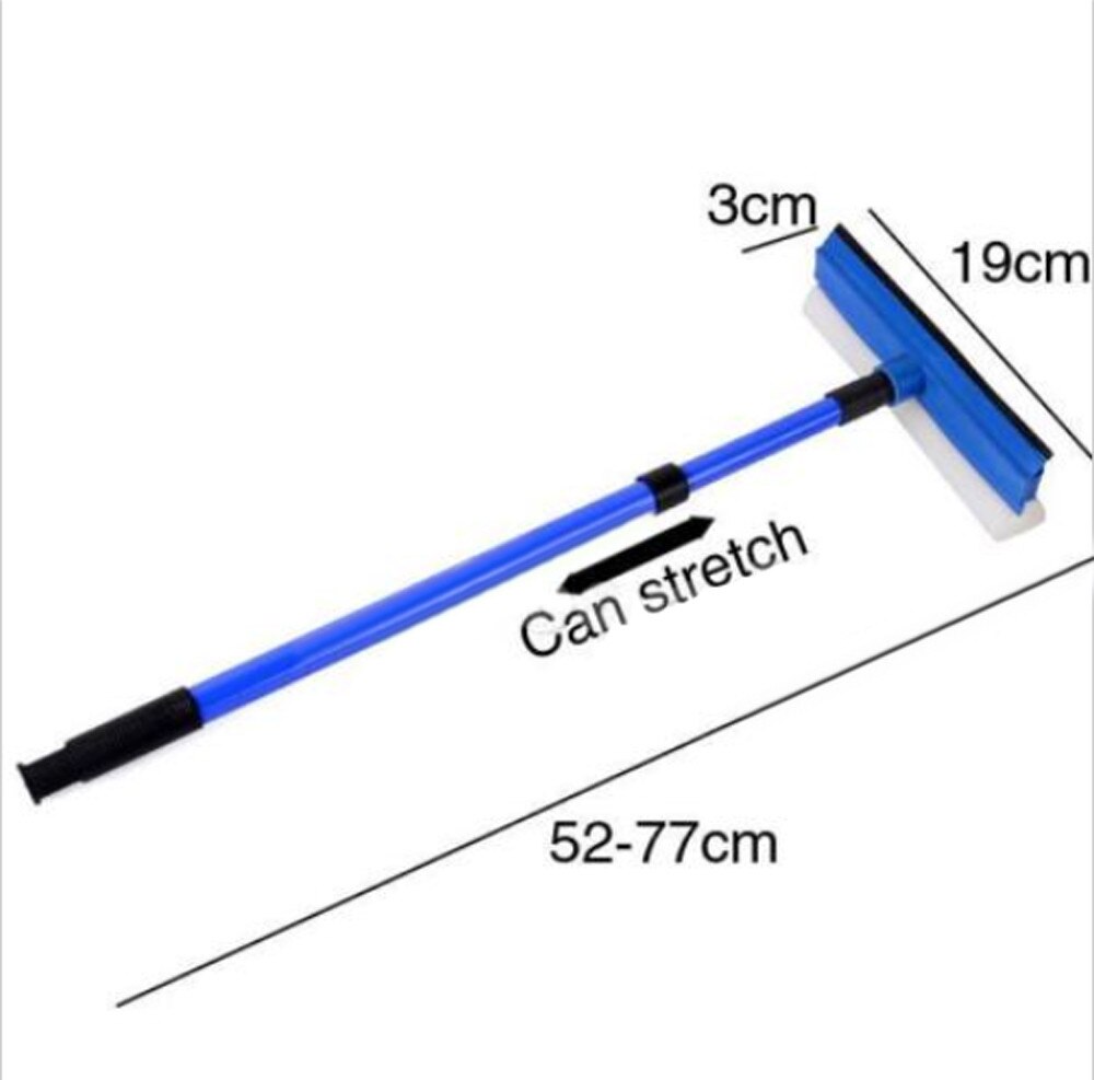 Sealskin Raamwisser Deluxe - Zwart Siliconen - Flexibele Glashaak Geschikt Voor 6 En 8mm Glas