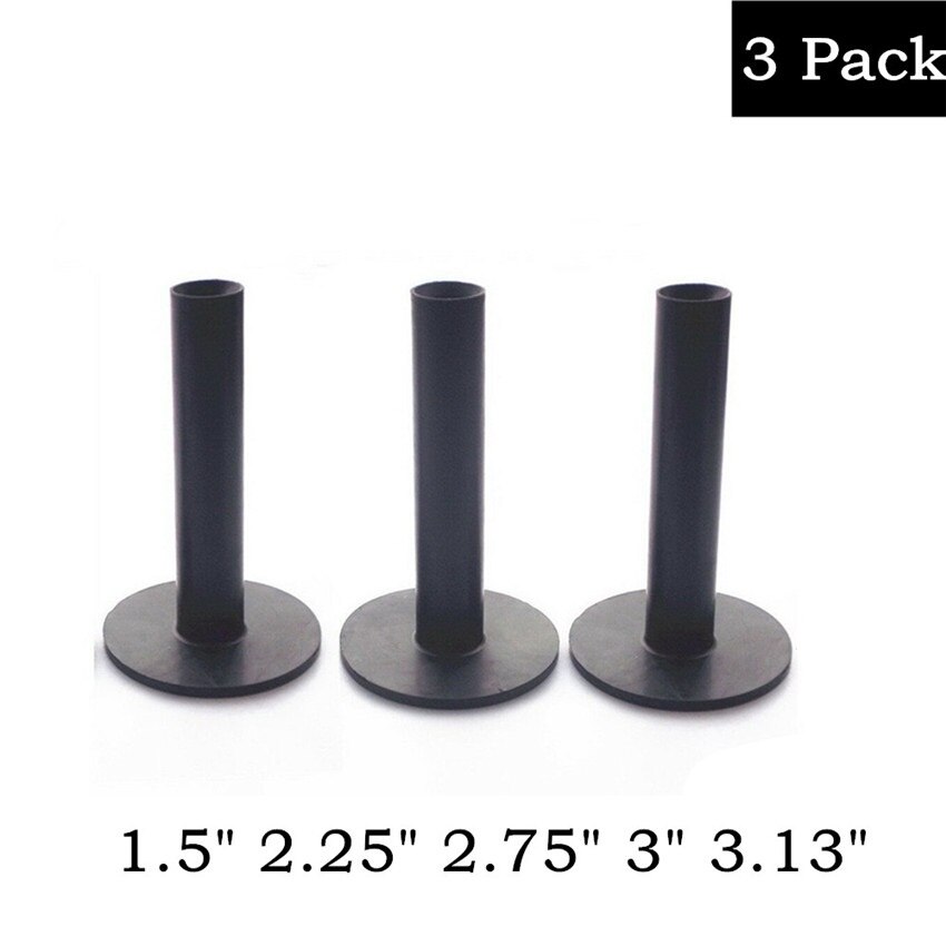 Golf Tees de goma 6 unids/set rango de conducción practica la ayuda de entrenamiento herramientas camiseta para aire libre deportes Durable titular negro golfista dedo diez