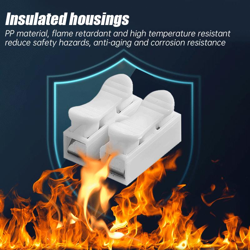 Cable Wire Connector Push Quick Wire Cable Connector Spring Clamp Terminal No Screw Terminal Block Spring Clamp