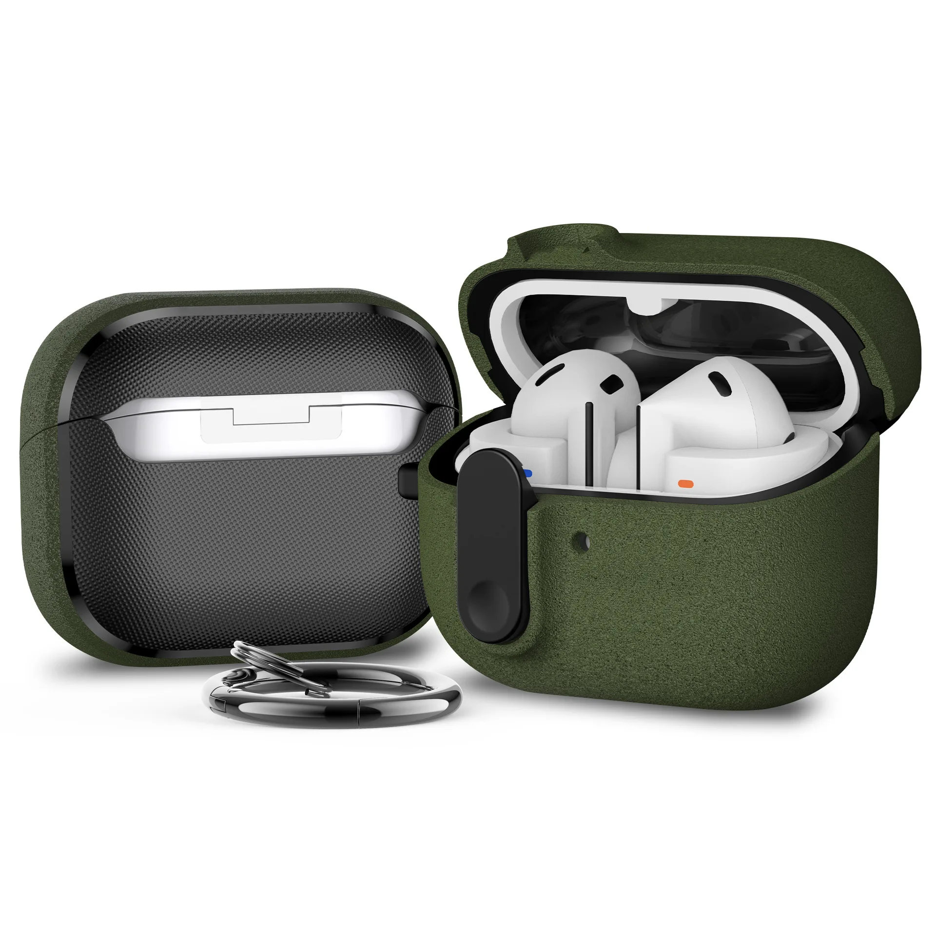 Para Huawei Freebuds Pro3 funda Freebuds Pro4 con cerradura segura a prueba de golpes bonita funda protectora de silicona para auriculares (piedra de arena): 2XS / MULTICOLOR