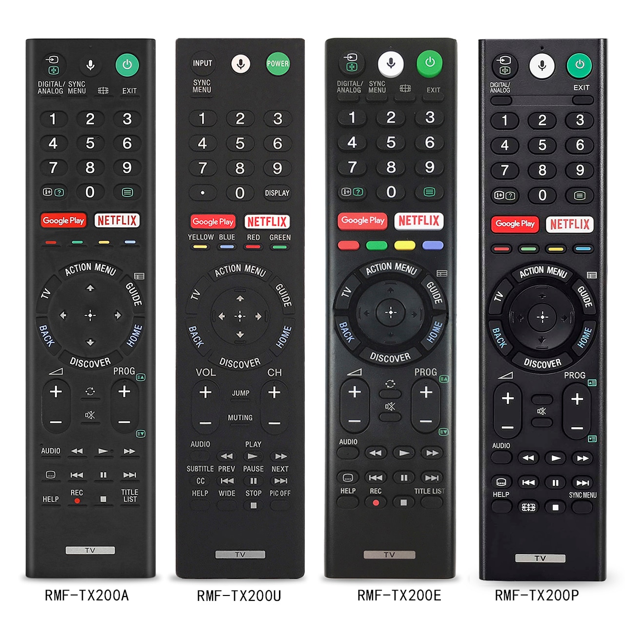 Remote Control for Sony Voice LCD Smart TV RMF-TX200P RMF-TX200A RMF-TX200U RMF-TX200E RMF-TX300A Controller