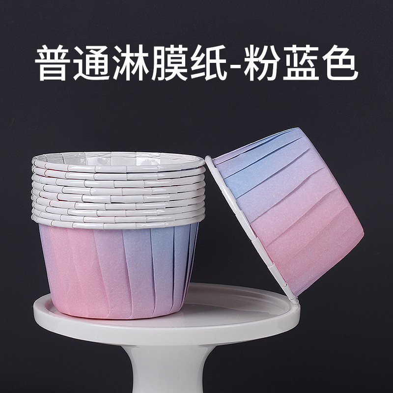 50pcs Middle size Newspaper Style Cupcake Liner Baking Cup For Wedding Party Tulip Muffin Cupcake Paper Oilproof Cake Wrapper: DARK GRAY