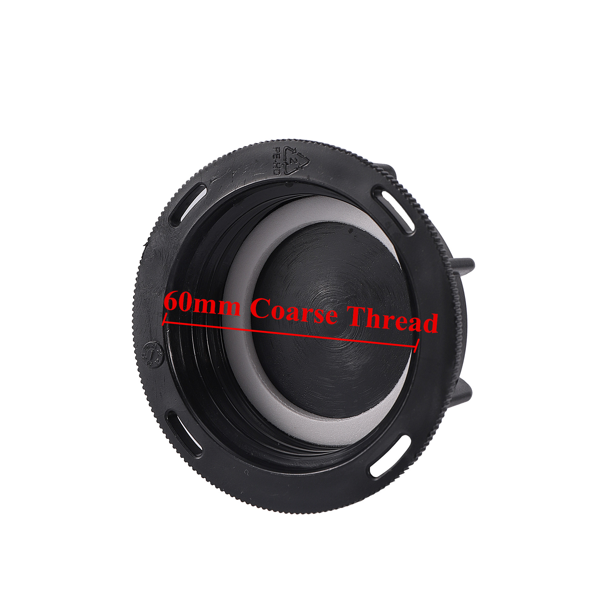 Durable IBC Tank Fittings Universal S60X6 Coarse Threaded Cap 60mm Female Thread To 1/2 ", 3/4", 1 " Water Tap Adapter Connector: Red