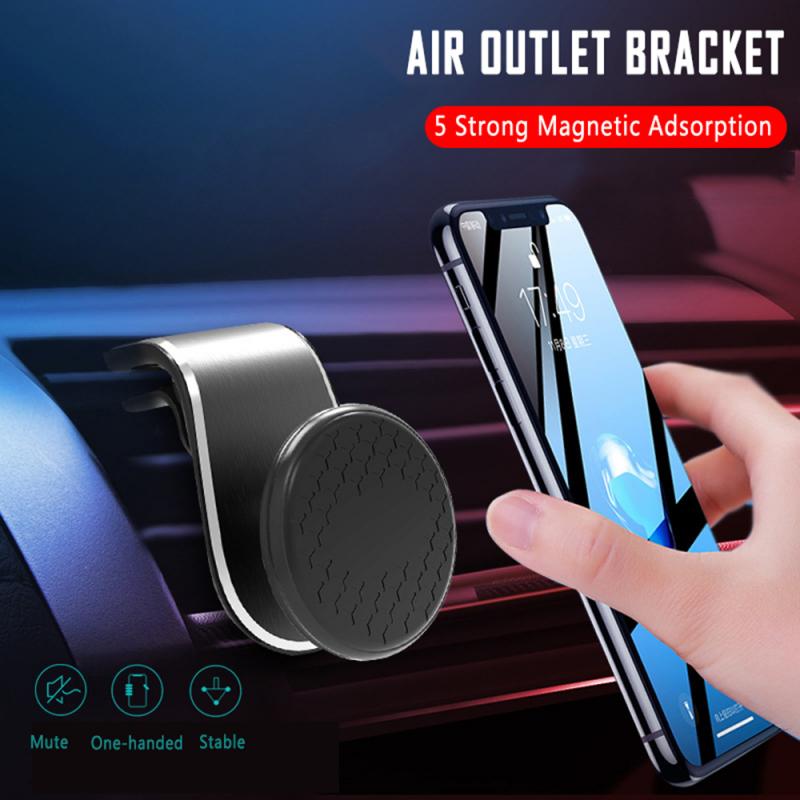 Soporte magnético para teléfono móvil de coche para IPhone Samsung Xiaomi soporte de ventilación de aire para teléfono inteligente soporte de teléfono accesorios interiores de coche
