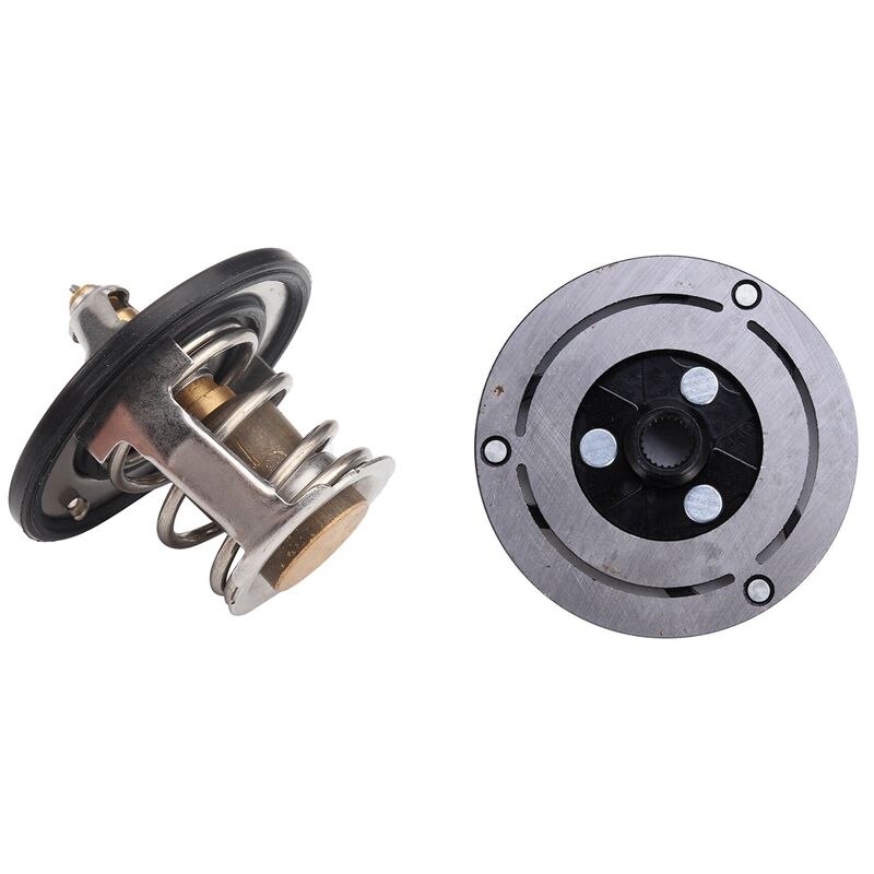A/C Compressor Clutch Hub Plate for Subaru Impreza , Forester & Engine Coolant Thermostat with Tool