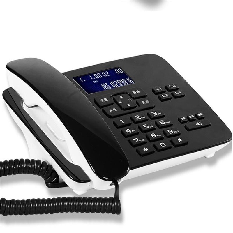 Telefooncontactpersoon Thuis Vaste Telefoon Caller Id Telefoon Bel Handsfree Dial Terug Aantal Opslag Voor Home Office Hotel Restaurant