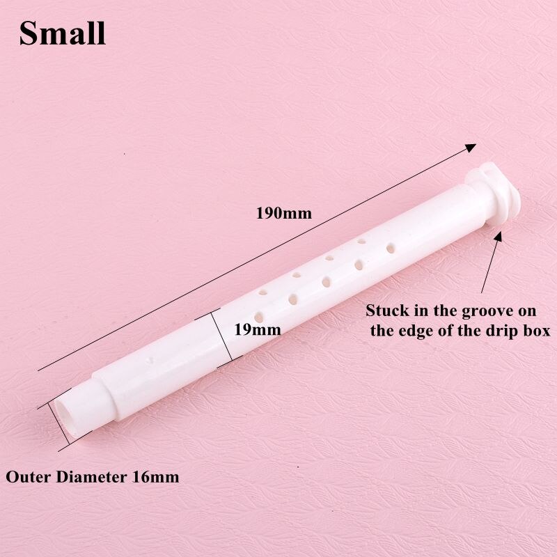 Aquarium Filter Rain Bar DIY Fish Tank Rain Pipe Water Cycle Aeration Drip Tube Ring Pipe Sprayer Outflow Pipe Spray Rain Bar: 1pc / Small