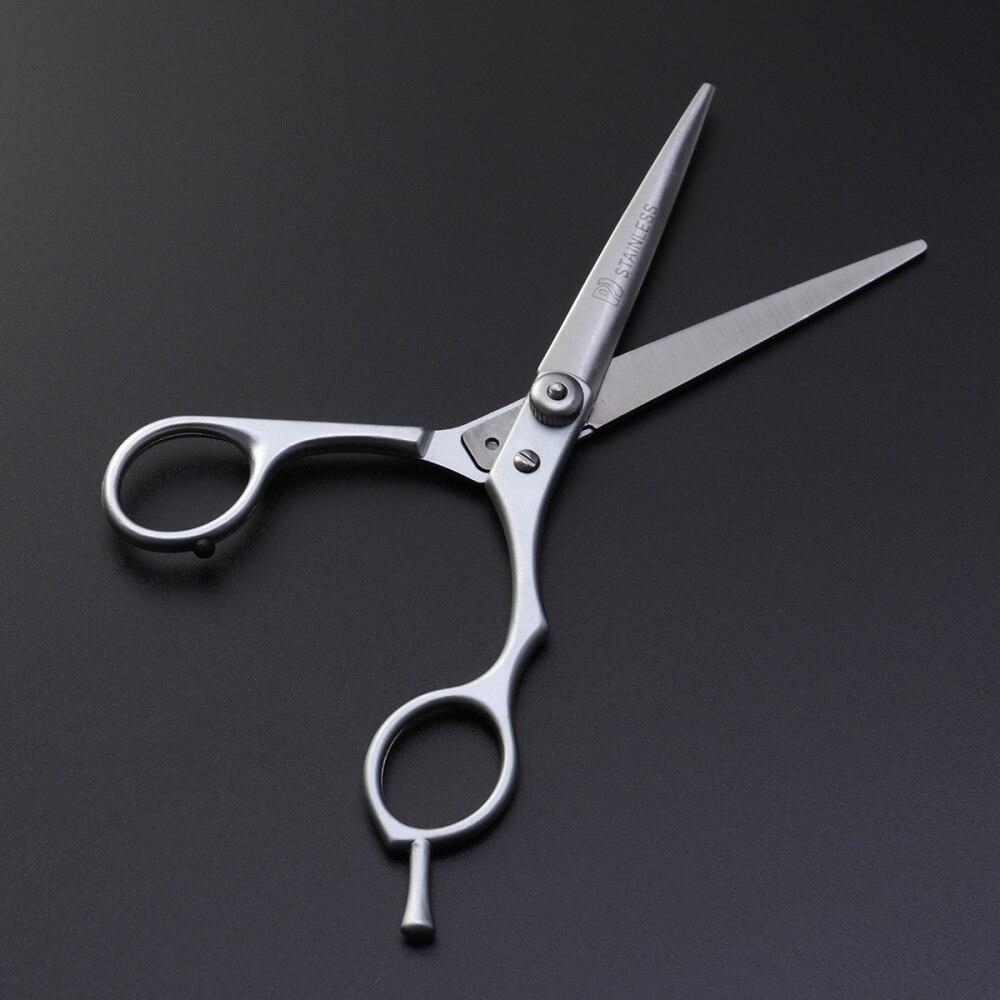 Barber Hair Cutting Scissors Shears for Barbell Salon Hair Styling (Silver)