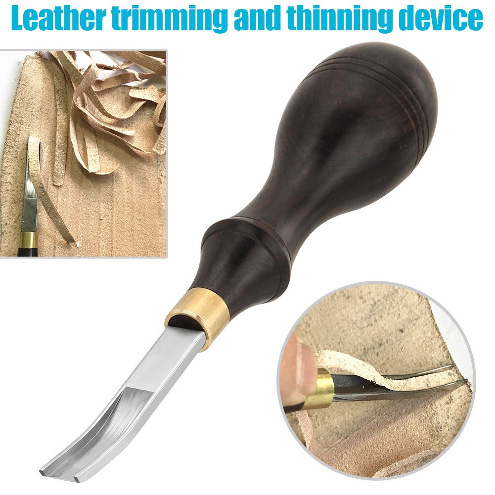Håndlavet læder læder skåret kant beveler skæring rille skiving trimning gør det selv læder håndværk værktøj 8 88 o66 til