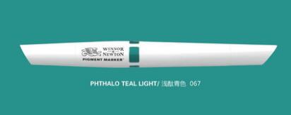 Winsor & Newton Pigment Markers Blue and Green Tones: Phthalo Teal Light