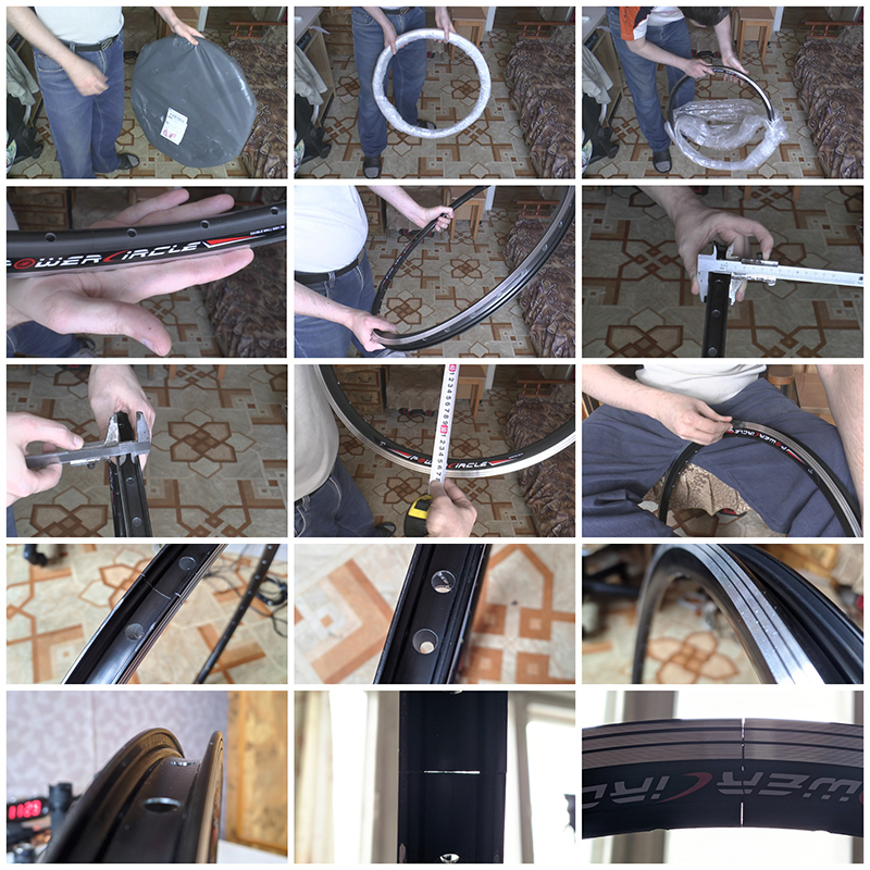 Llanta de aleación de aluminio para bicicleta de carretera, llanta de 16, 20, 24 y 26 pulgadas, 700C, ancho de 2,5 cm y 3,1 cm