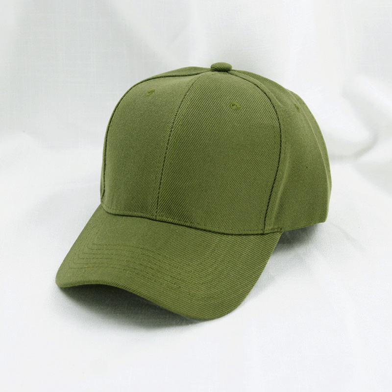 Baseball Cap For Men Women Summer Hat Solid Color Velcro Adjustable Unisex Spring Shade Hip Hop Men Baseball Cap Black White: Orange