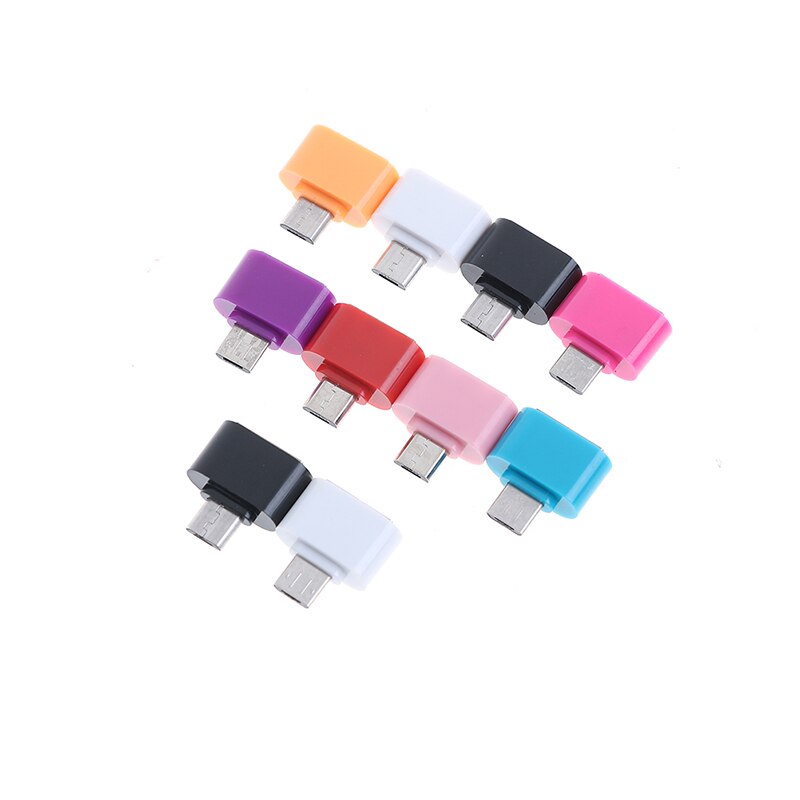 5PCS/set Micro USB To USB OTG Adapter Cable Mini Extension Adapter Converter Plug And Play For Android SmartPhone