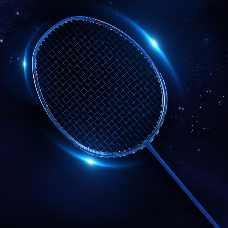 Carbon Badminton Racket Single Shot Men And Women Training Badminton Racket With Racket Bag