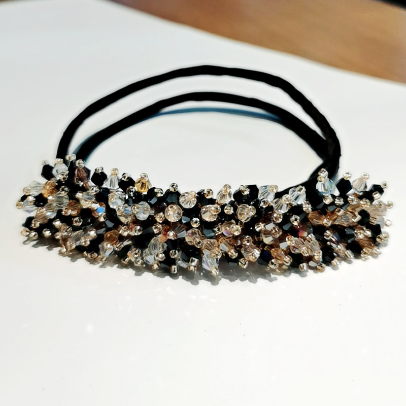 Osłona w stylu Vintage perła szpilka kok fryzura włosy kij kobiety elegancka ozdoba do włosów Scrunchies kwiatowa do włosów ekspres narzędzia akcesoria do włosów: D2