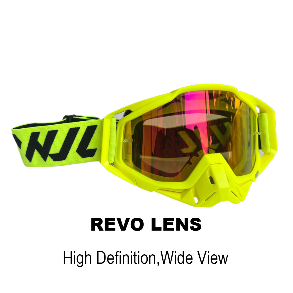 WJL Motocross-Brille, Motorrad-Sonnenbrille, Herren, MTB, ATV, Maske, winddichter Schutz, Skifahren, Radfahren, Rennen, Offroad-Brille