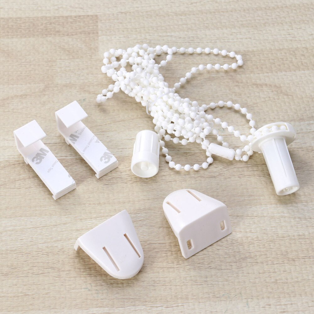 17mm Zebra Roller Shade Blind Beaded Chain Cord Clutch Blinds Connectors Blinds Connector Set (White): Default Title