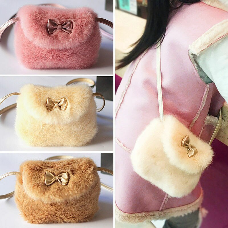 2019 Mais Novo Estilo Crianças Meninas Bowknot Crianças Mini Saco Bolsas Cruz Confortável das Crianças Bonito Saco de Pele Artificial