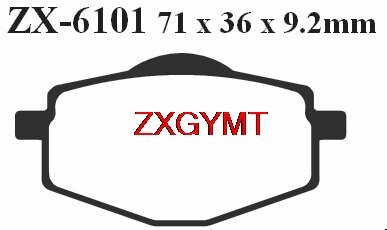 Sintered Brake Pads Set for YAMAHA XT 225 XT225 Serow 1986 Front Rear Shoe Drum 86