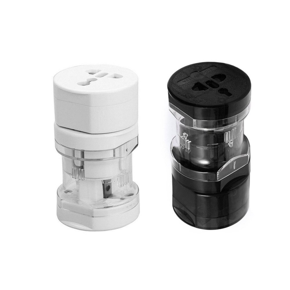 Universal Travel Adapter US/AU/UK/EU Plug Worldwide Charger Power Wall Conversion Socket Electric Converter White/Black