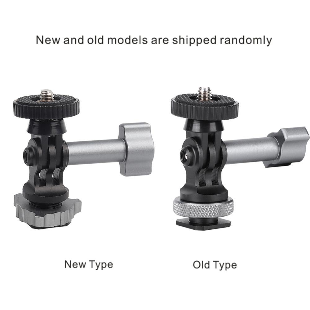 Appareil photo photographie chaussure chaude à 1/4IN vis adaptateur Base 180 degrés mouvement Expansion support chaussures chaudes support adaptateur Base