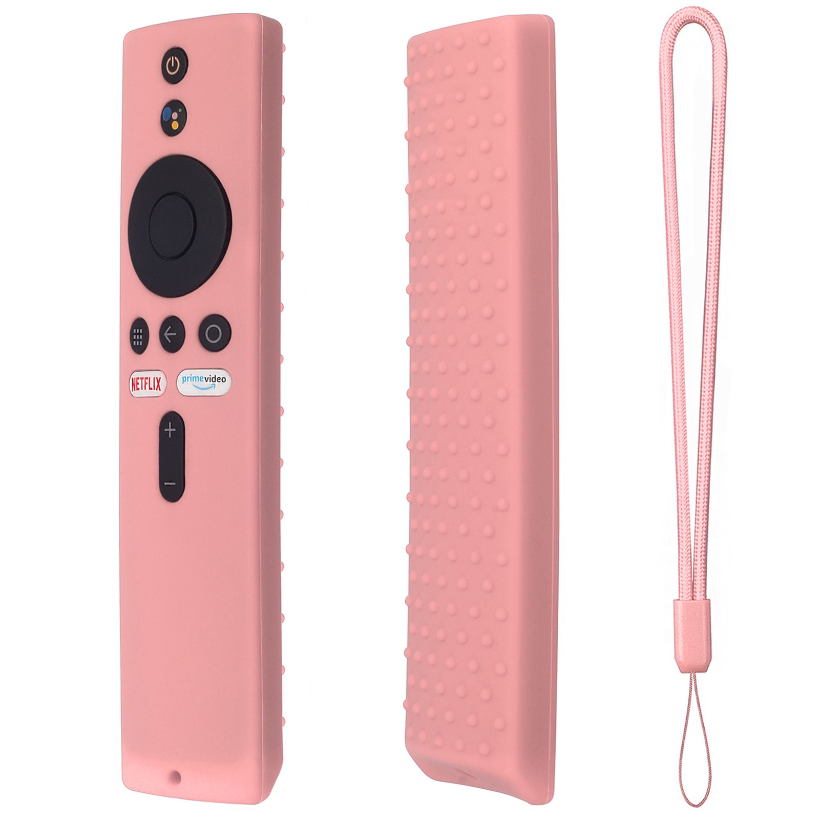 Beschermhoes Siliconen Cover Afstandsbediening Huid Afstandsbediening Protector Voor Xiaomi Mi Box S 4K Tv Stick: pink