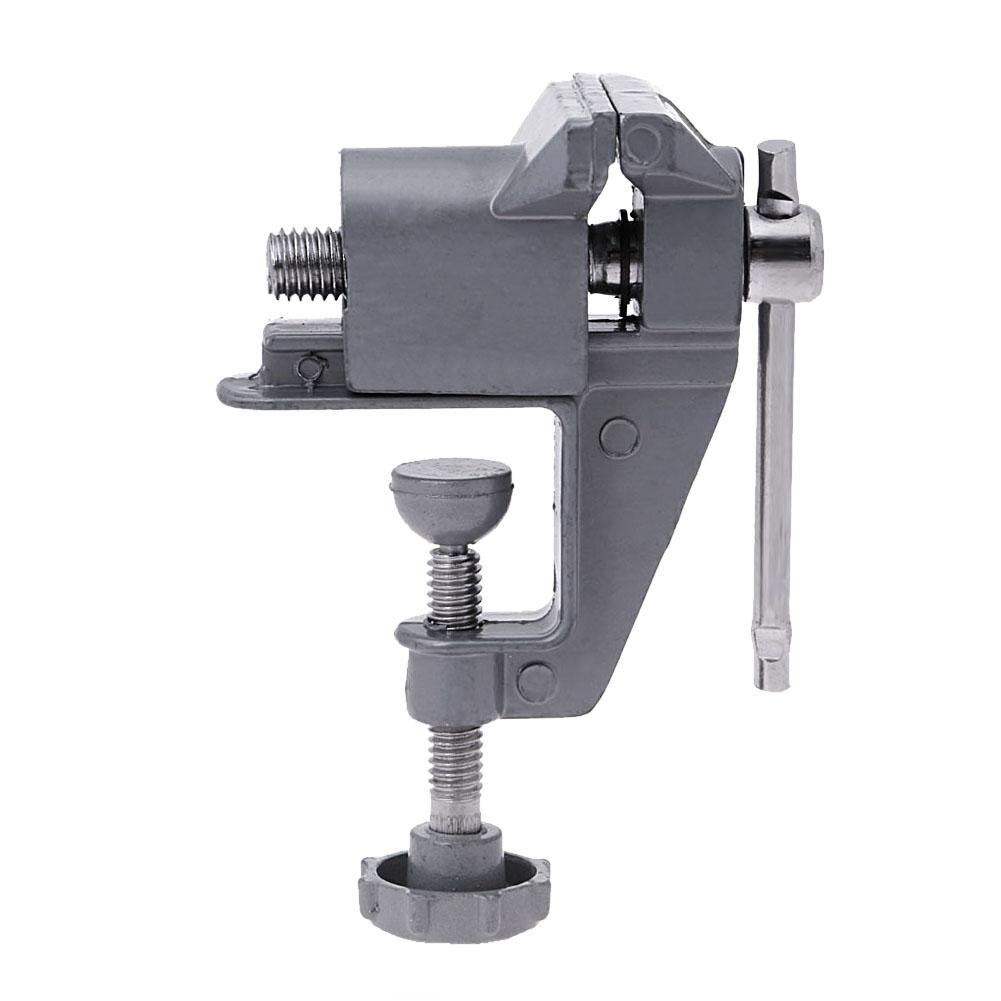 35MM Aluminium Alloy Table Bench Clamp Vise Multi-functional Bench Vise Table Screw Vise for DIY Craft Mold Fixed Repair Tool: Type C
