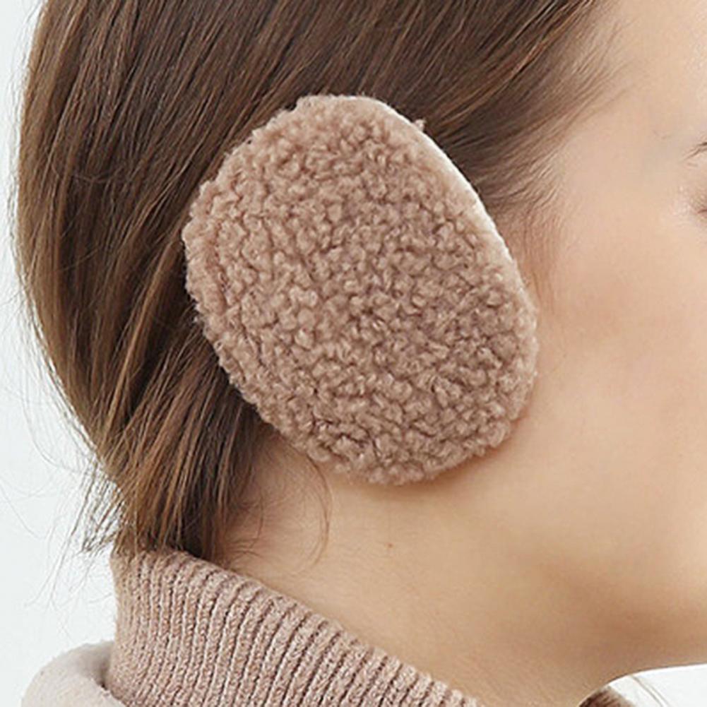 1 Pair Winter Cute Warm Foldable Bandless Earmuffs Earlap Ear Covers Warmer Protector Thicken Soft Earmuff Apparel Accessories