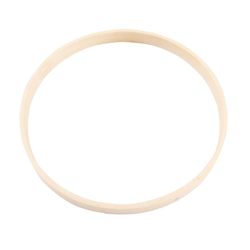 1Pc Bamboe Geborduurde Kransen Borduurringen Kruissteek Hoop Ring Bamboo Cirkel Voor Bruiloft Decor 15Cm (Innerlijke hoepel)