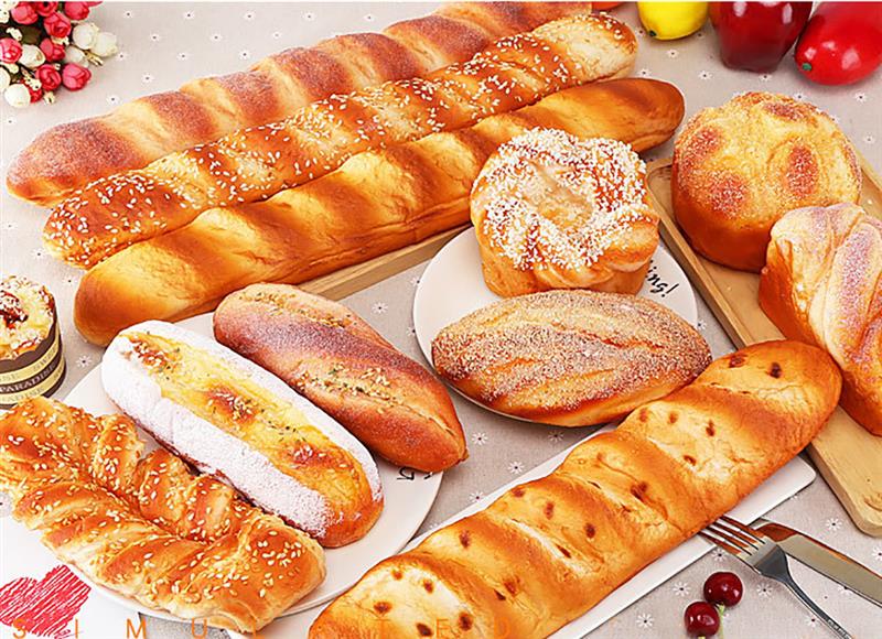 1pc Lifelike Artificial Long Bread Simulation French Loaf Of Bread Food Model Photo Prop Home Decoration Photography Props