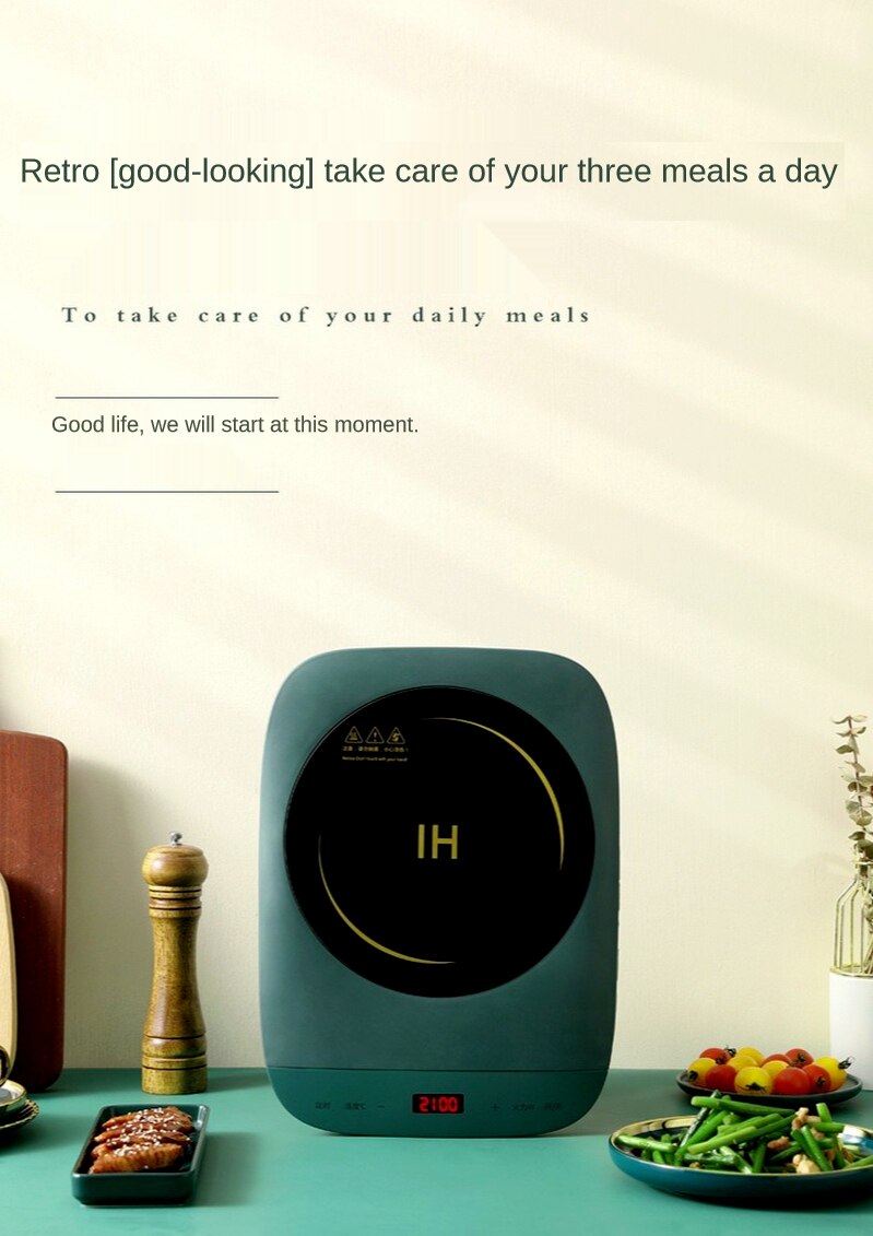 Induction cooker home small multi-function cooking pot integrated fire boiler full set of mini energy-saving battery stove