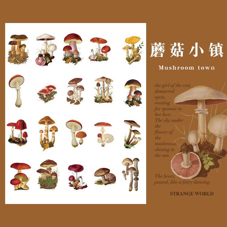 40Pcs Natuur Fotoboek Huisdier Grote Deco Stickers Plant Bloem Blad Transparante Kogel Journaling Accessoires Esthetische Stickers: L