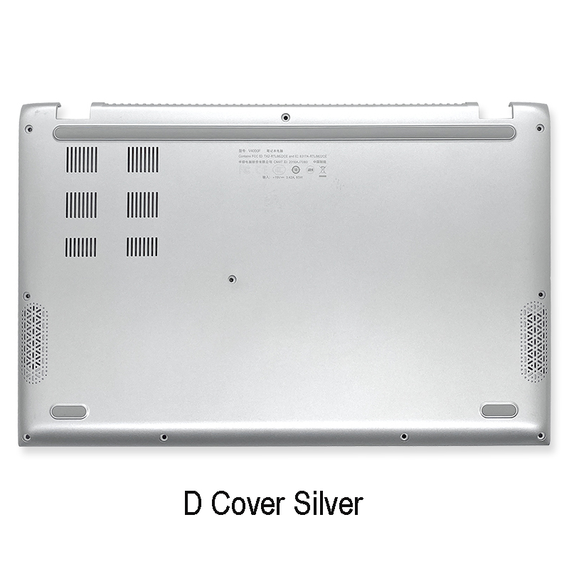 14 Inch Laptop Lcd Back Cover Voor Asus Vivobook 14 X412 V4000F Voorkant Palmrest Bottom Top Case abcd Cover: D Cover Silver