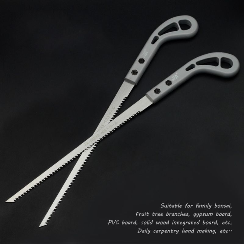 Heavy Duty Extra Long 9" Blade Hand Saw for Tree Pruning Wood Camping Carpenter Sawing Woodworking Tool