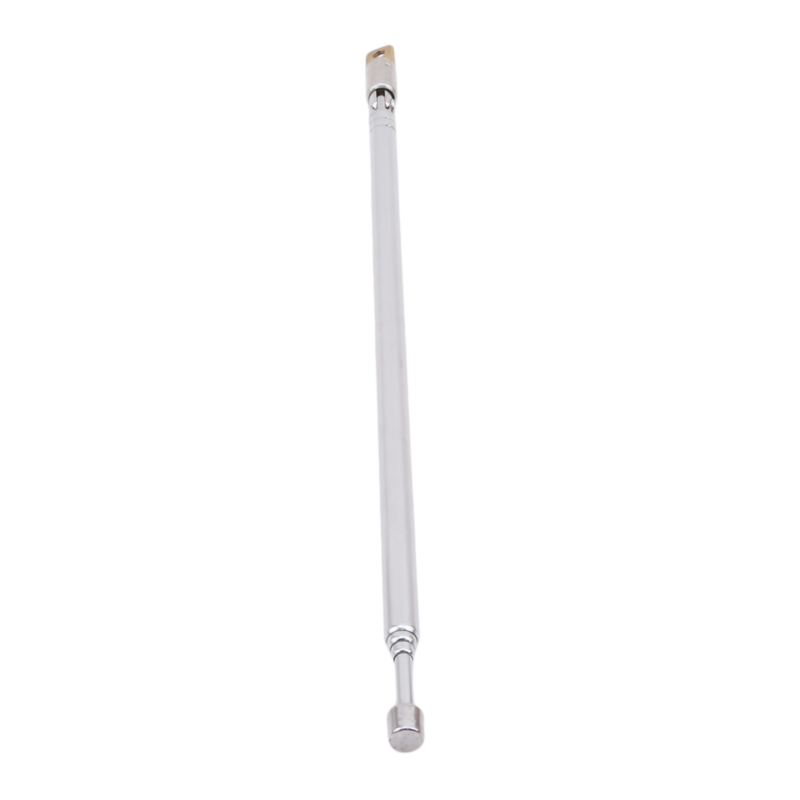 Ersatz 62cm FM Antenne Radio tragbar 4 Abschnitte TV-Antenne Teleskop drehbare Antenne Antenne für Funk anschluss Antenne: Default Title