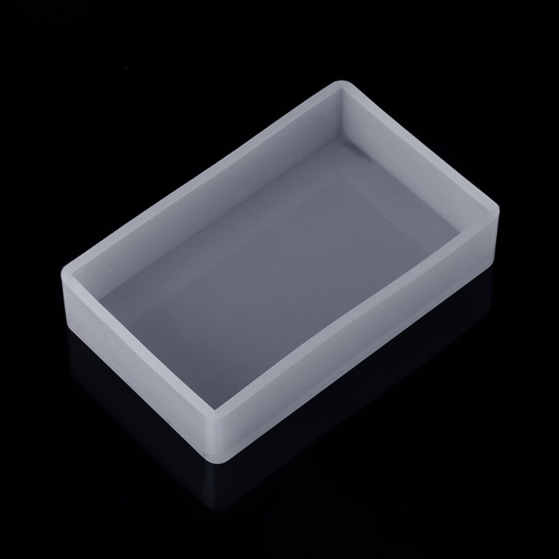 Silicone Mold DIY Square Rectangle Exopy Resin Mirror Crafts Jewelry Decoration: C