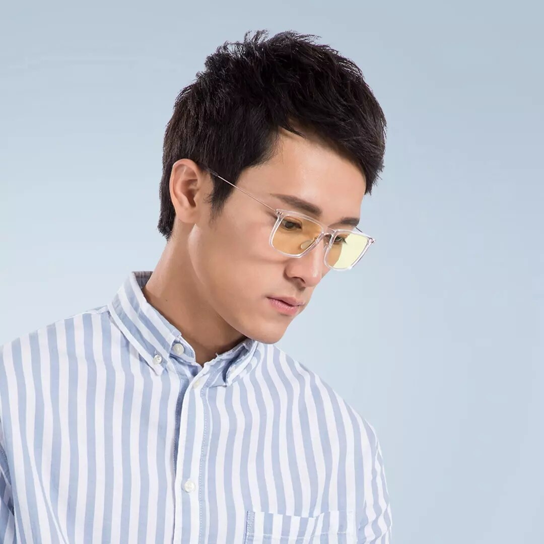 Xiaomi-gafas Mijia Mi para ordenador, lentes con protección contra rayos azules, bloqueo de luz azul 50%, cómodas, TR90, montura de Metal