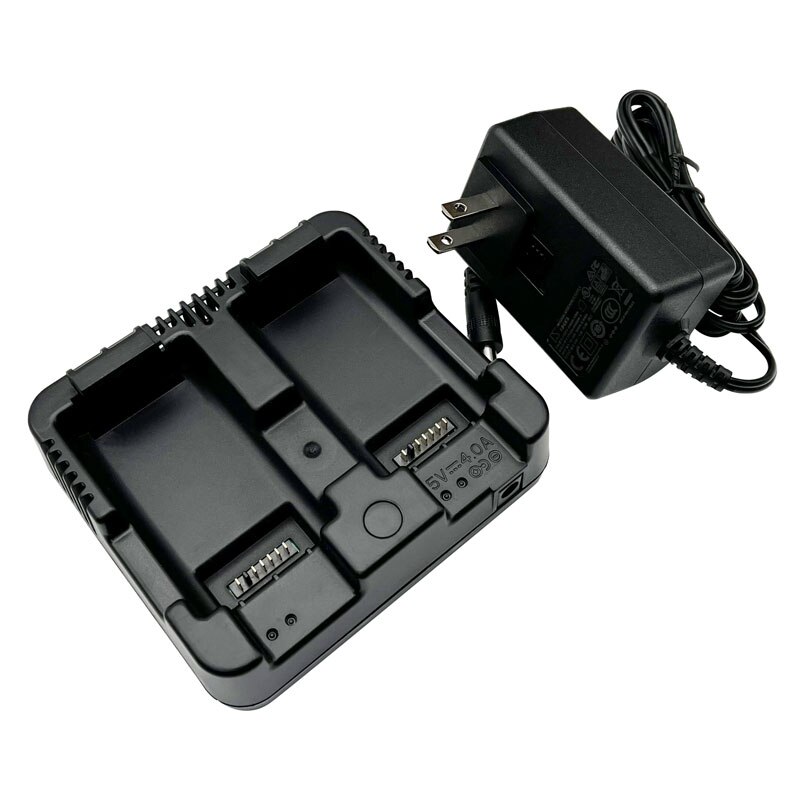 2M battery Dual charger Compatible Nikon NIVO 2M 2C Series DPL-322 total station Spectra Focus 6 &amp; 8 Nivo C &amp; M Battery