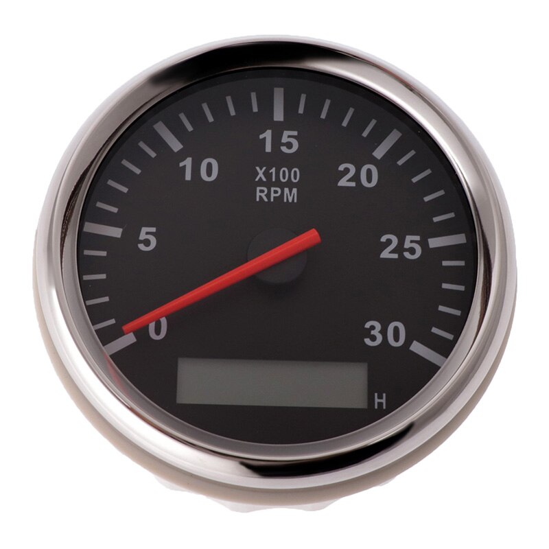 12V/24V 85mm Waterproof GPS Speedometer Gauges 0-120km/h Speed Odometers Speed Mileometers Trip Gauge Cog for Auto