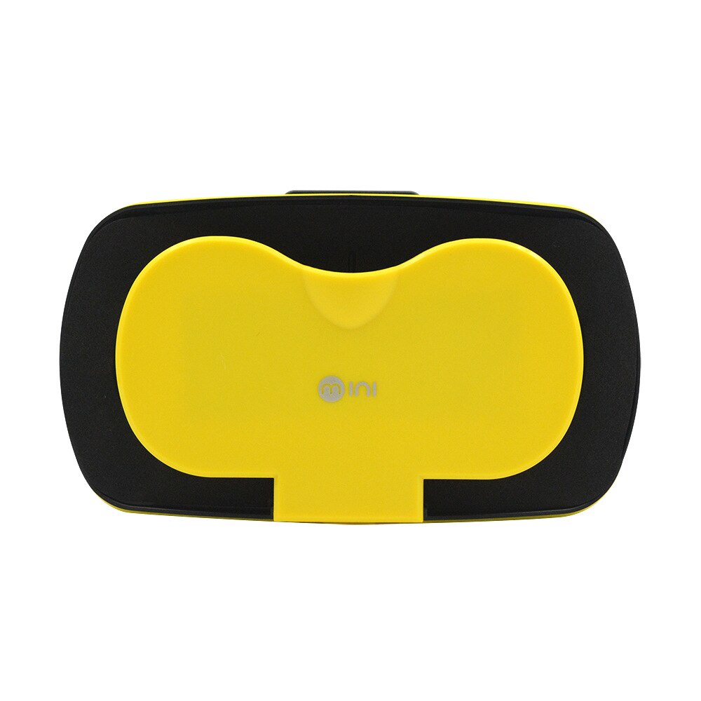 Vr Bril Mobiele Telefoon 3D Bril De Tweede Generatie Van Virtual Reality En Google Glas Hd Blu-ray Preventie: MINI yellow